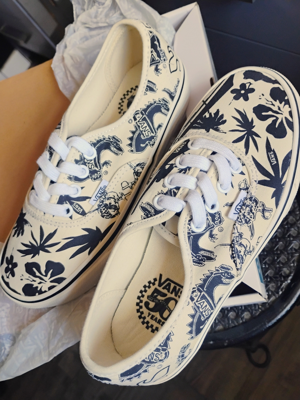 Vans 50th Anniversary Graphic Authentic Sneakers